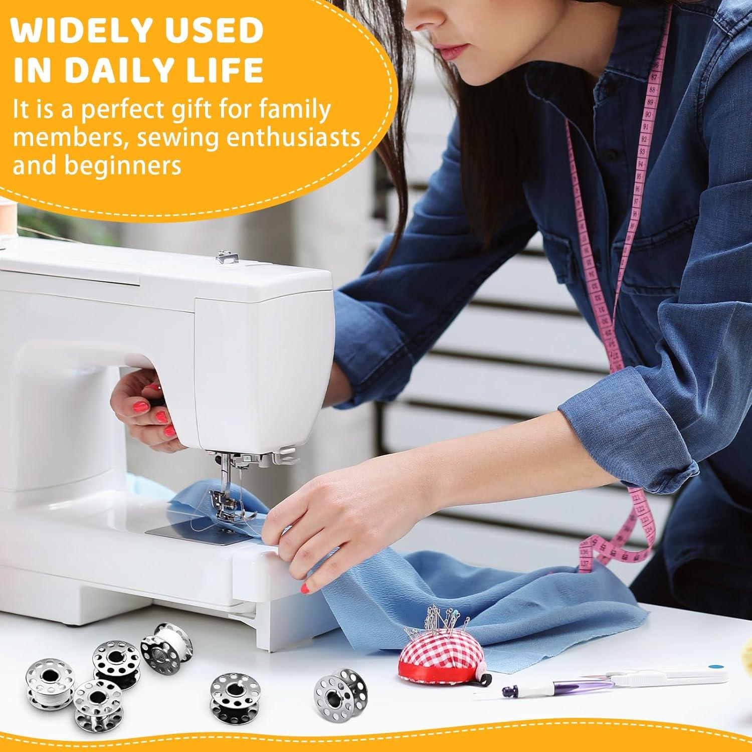 Bobinas de Metal LOKUNN 25 Pcs para Máquina de Coser