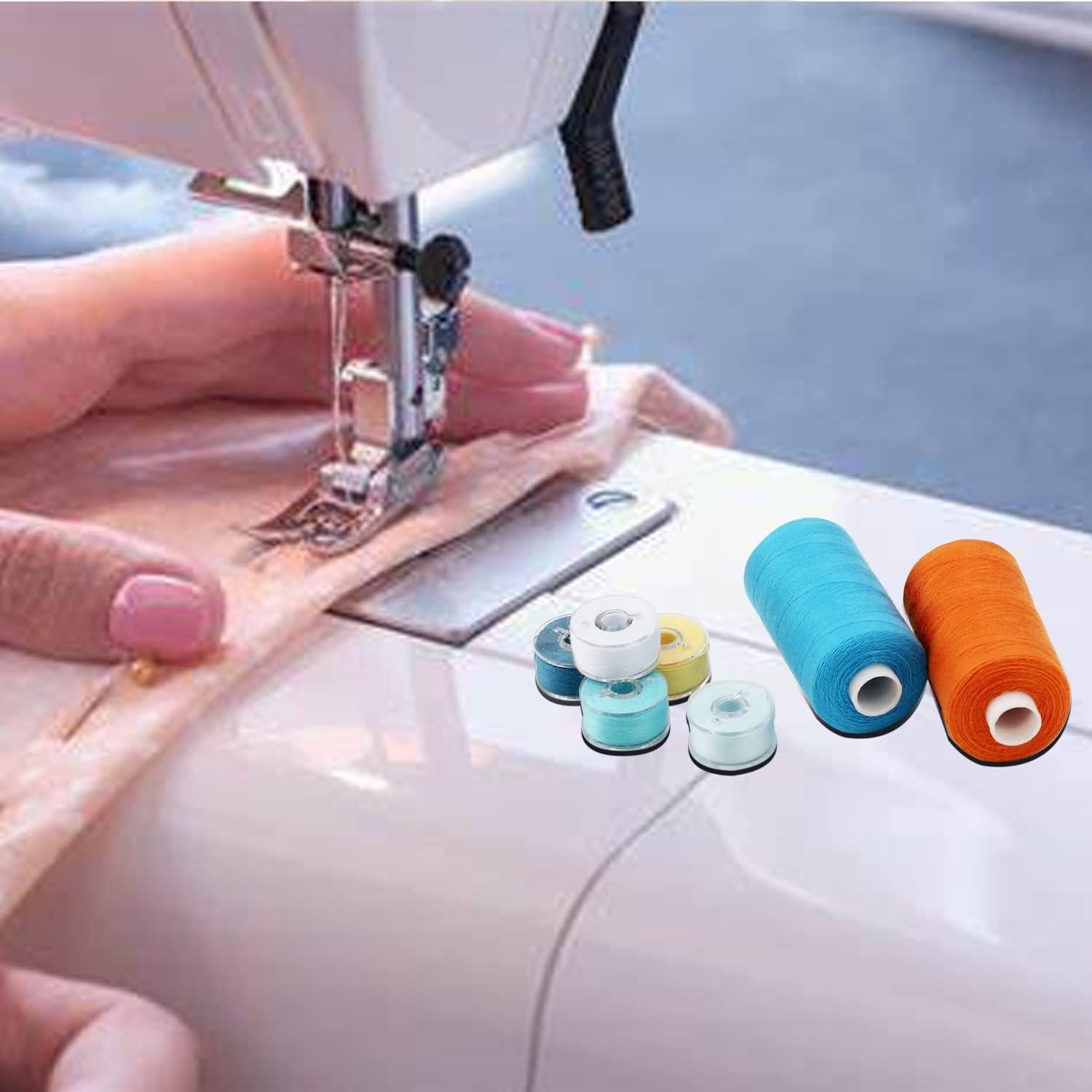 Kit de Hilos de Costura HOURFUN 72 Piezas 36 Colores 457m