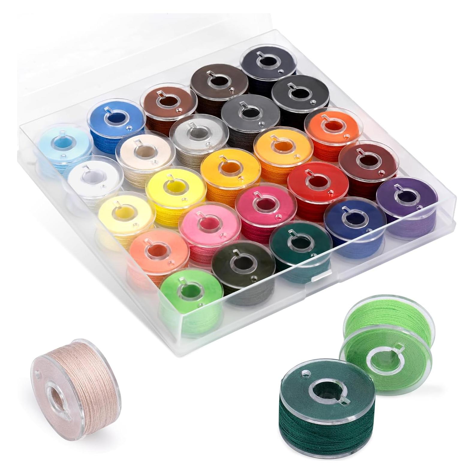 Kit de Hilo de Costura UzecPk 25 Piezas 45m Poliester