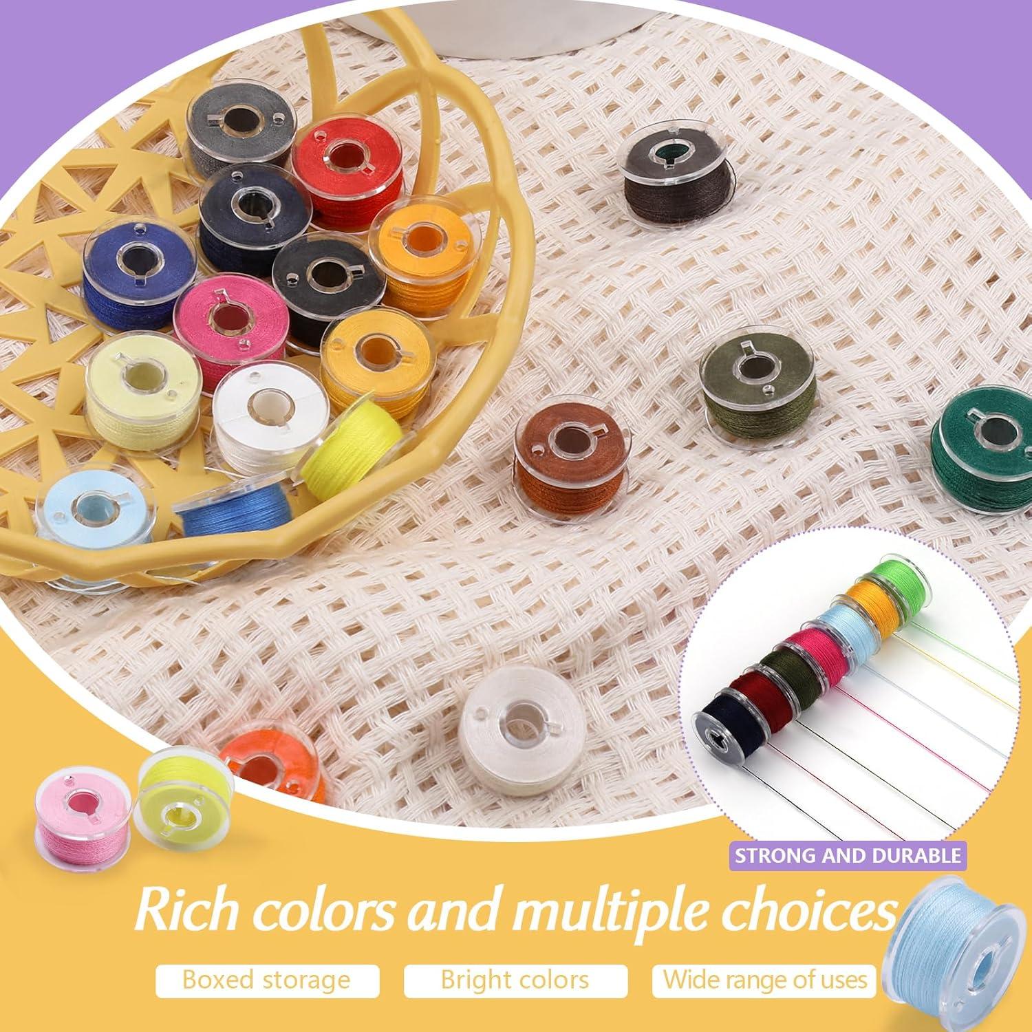 Kit de Hilo de Costura UzecPk 25 Piezas 45m Poliester
