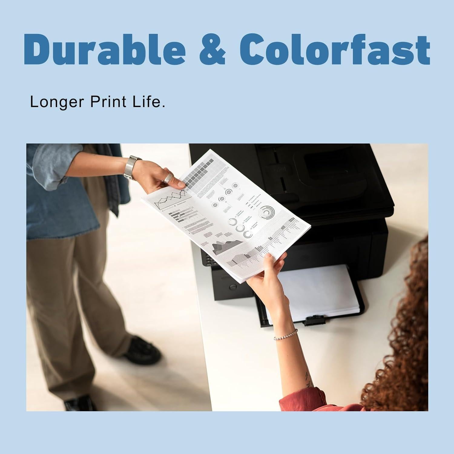 Paquete de 2 cintas de fax Msudoku PC501 compatibles Brother