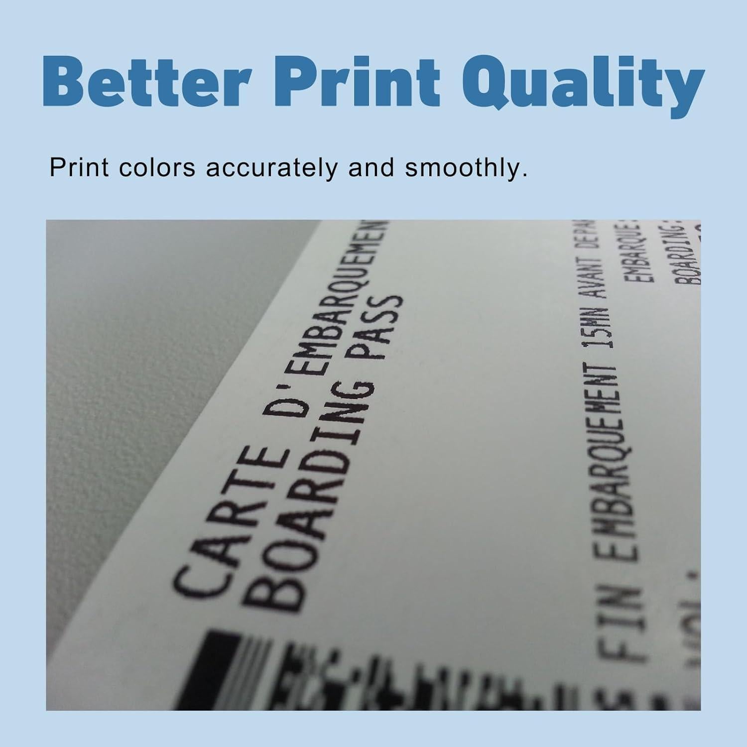 Paquete de 2 cintas de fax Msudoku PC501 compatibles Brother