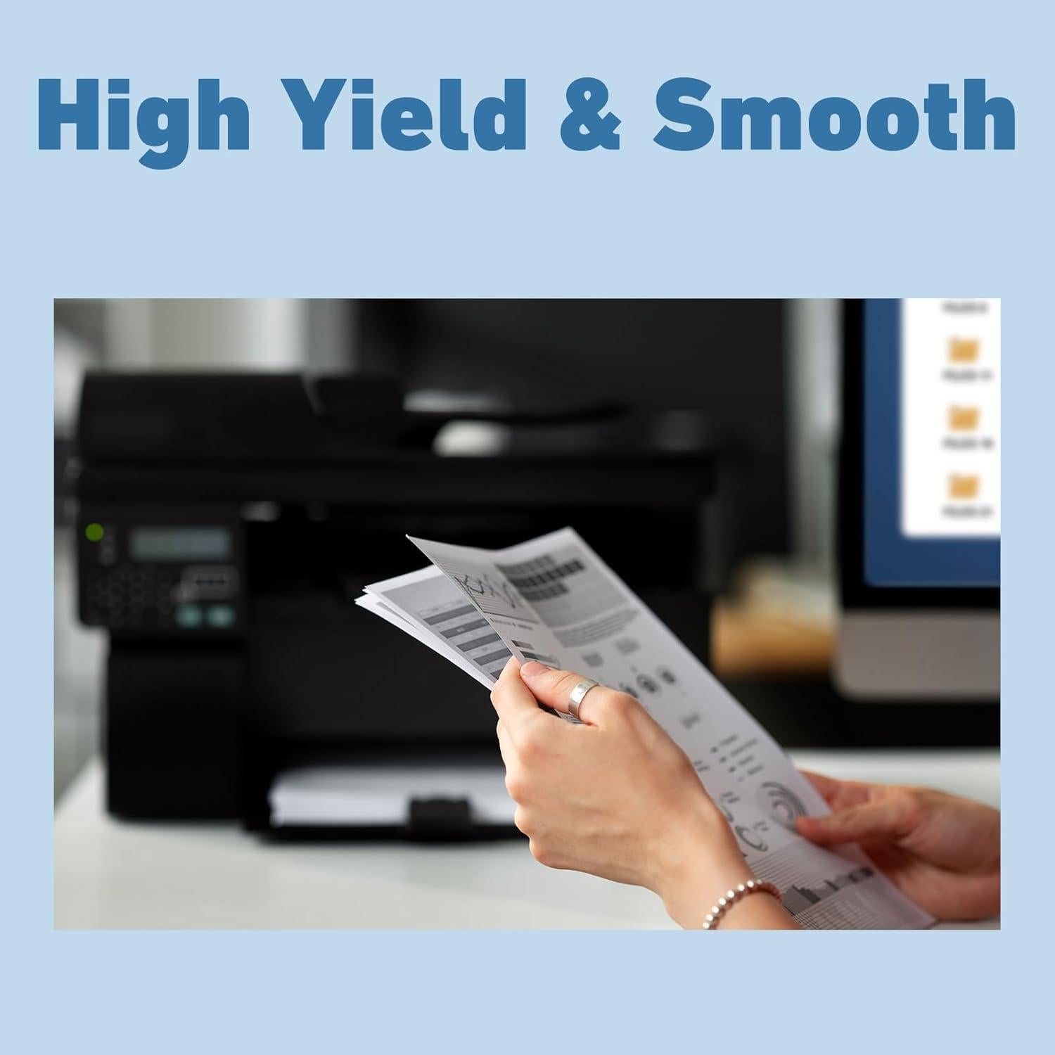 Paquete de 2 cintas de fax Msudoku PC501 compatibles Brother