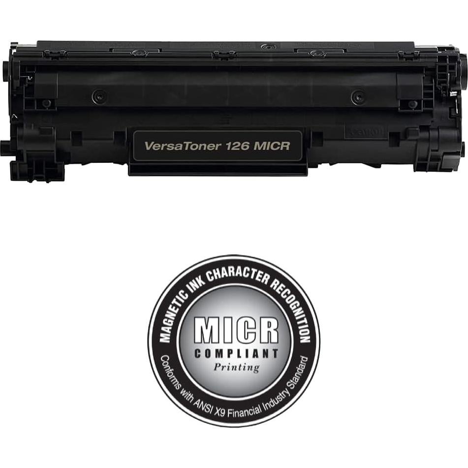Cartucho de Tóner MICR VersaCheck 126 para Impresoras Canon