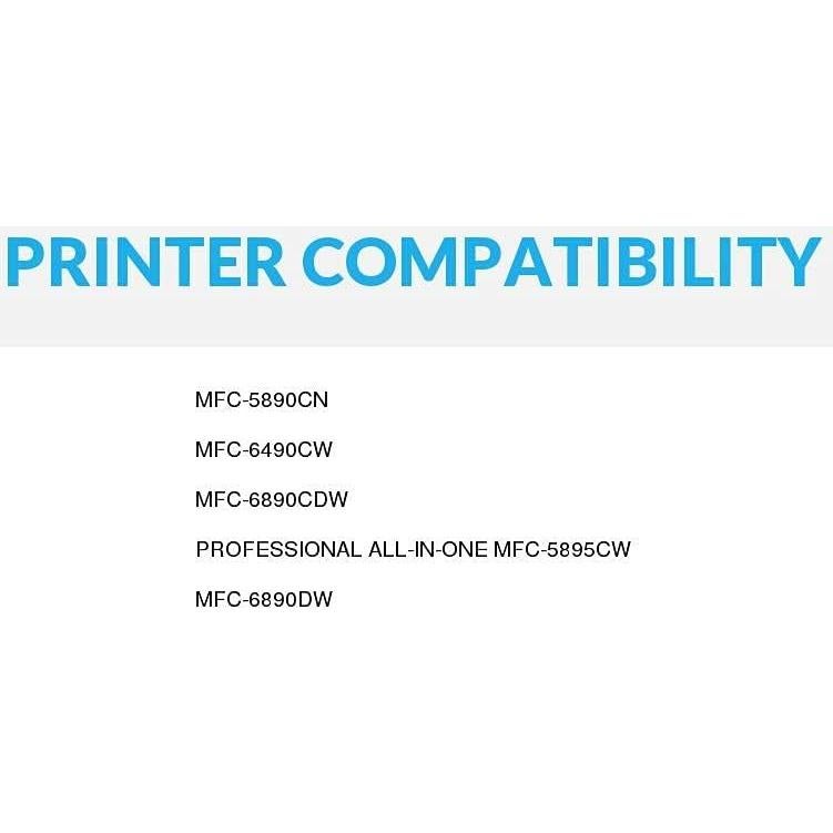 Cartucho de Fax SPEEDYINKS Brother PC501 Negro - Paquete de 3