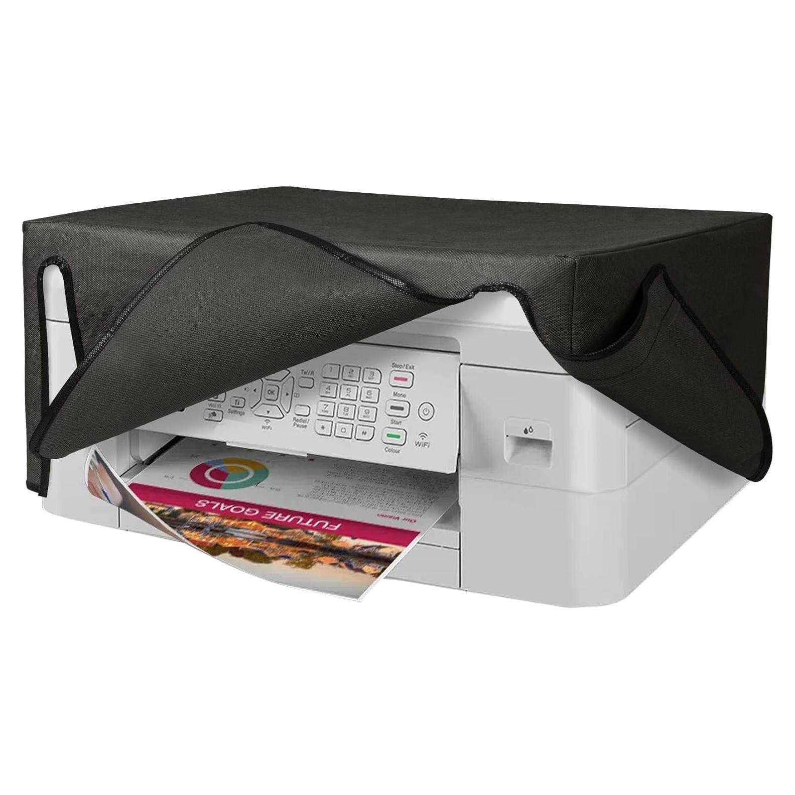 Funda protectora kwmobile para impresora Brother MFC-J1010DW - Gris oscuro