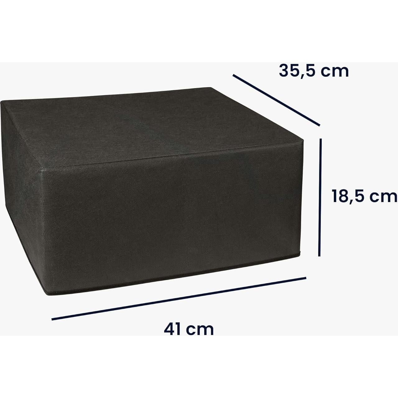 Funda protectora kwmobile para impresora Brother MFC-J1010DW - Gris oscuro