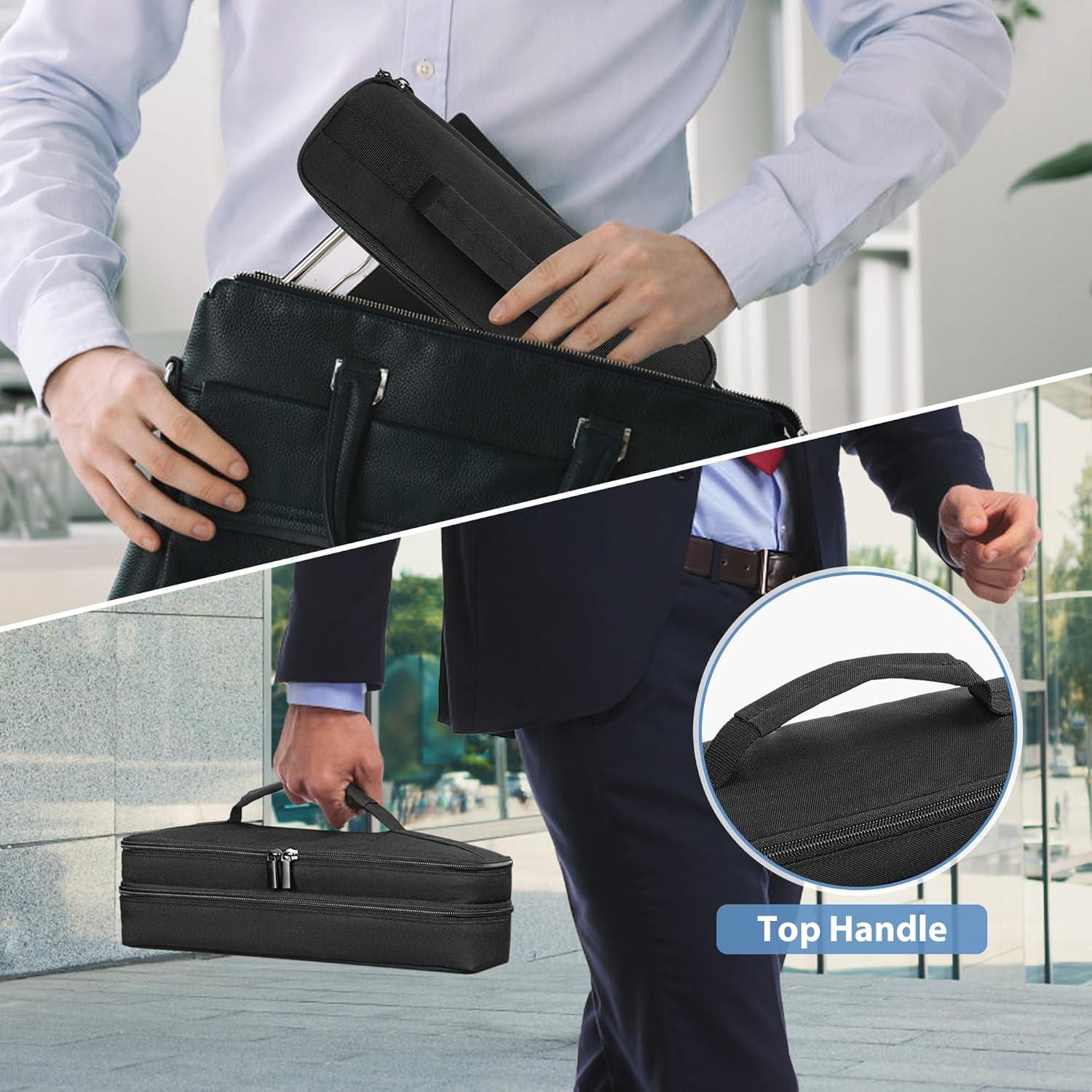 Funda de Impresora Portátil Yarwo Doble Capa 33x9.5cm Negro