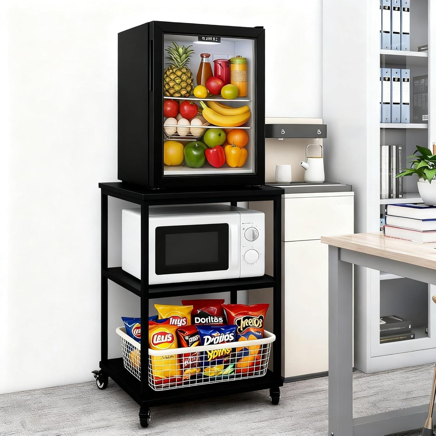 Soporte para Impresora EMERIT 3 Niveles Ajustable 80 cm