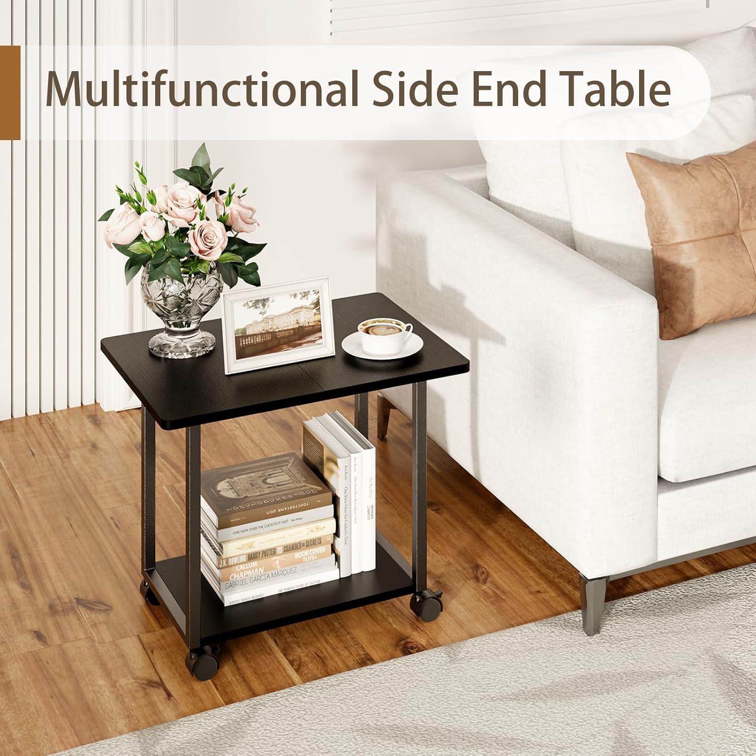 Soporte para Impresora MARTY 2 Niveles Negro 56x39 cm