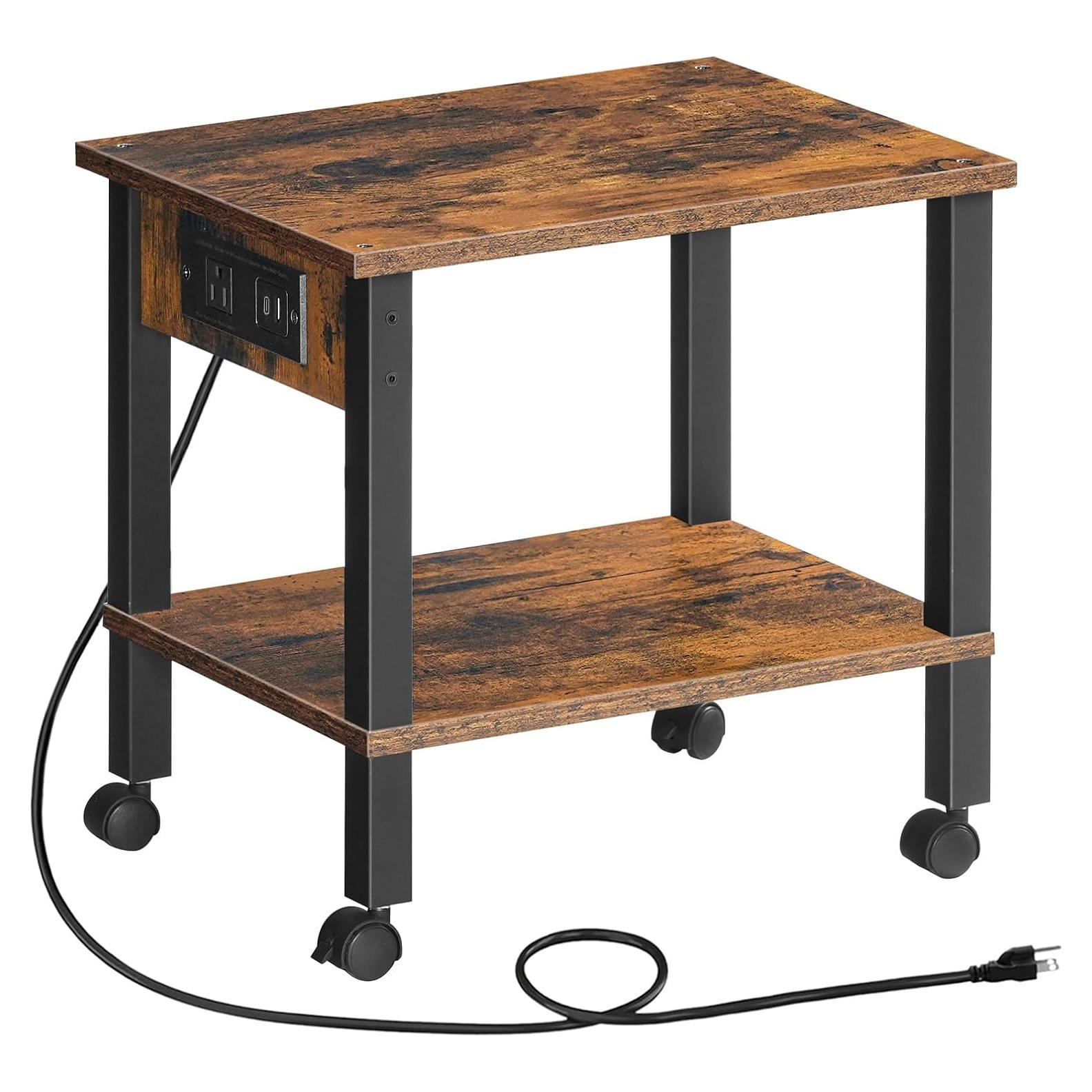 Soporte para Impresora HOOBRO con Estación de Carga 38.1x27.9cm