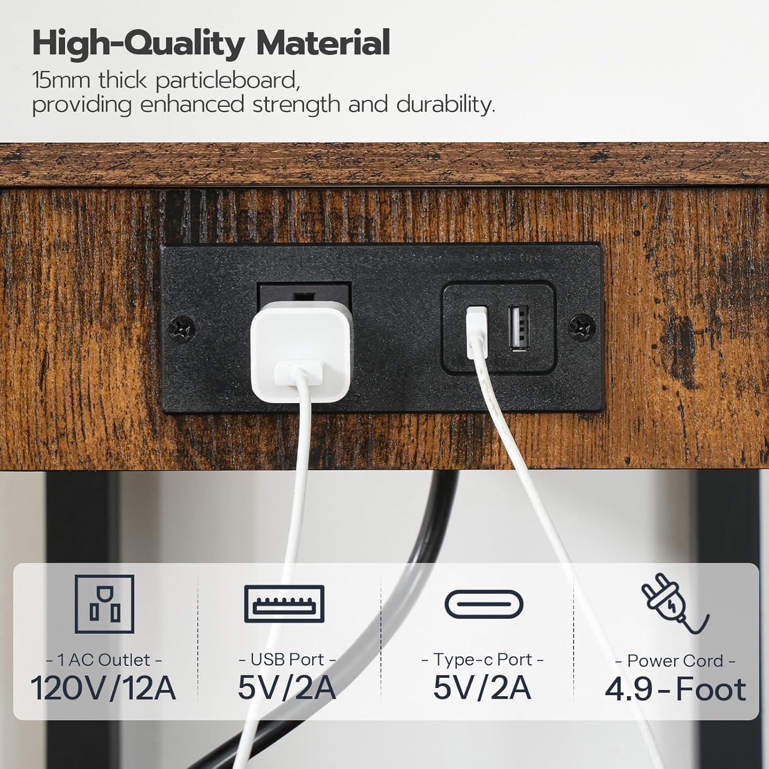 Soporte para Impresora HOOBRO con Estación de Carga 38.1x27.9cm