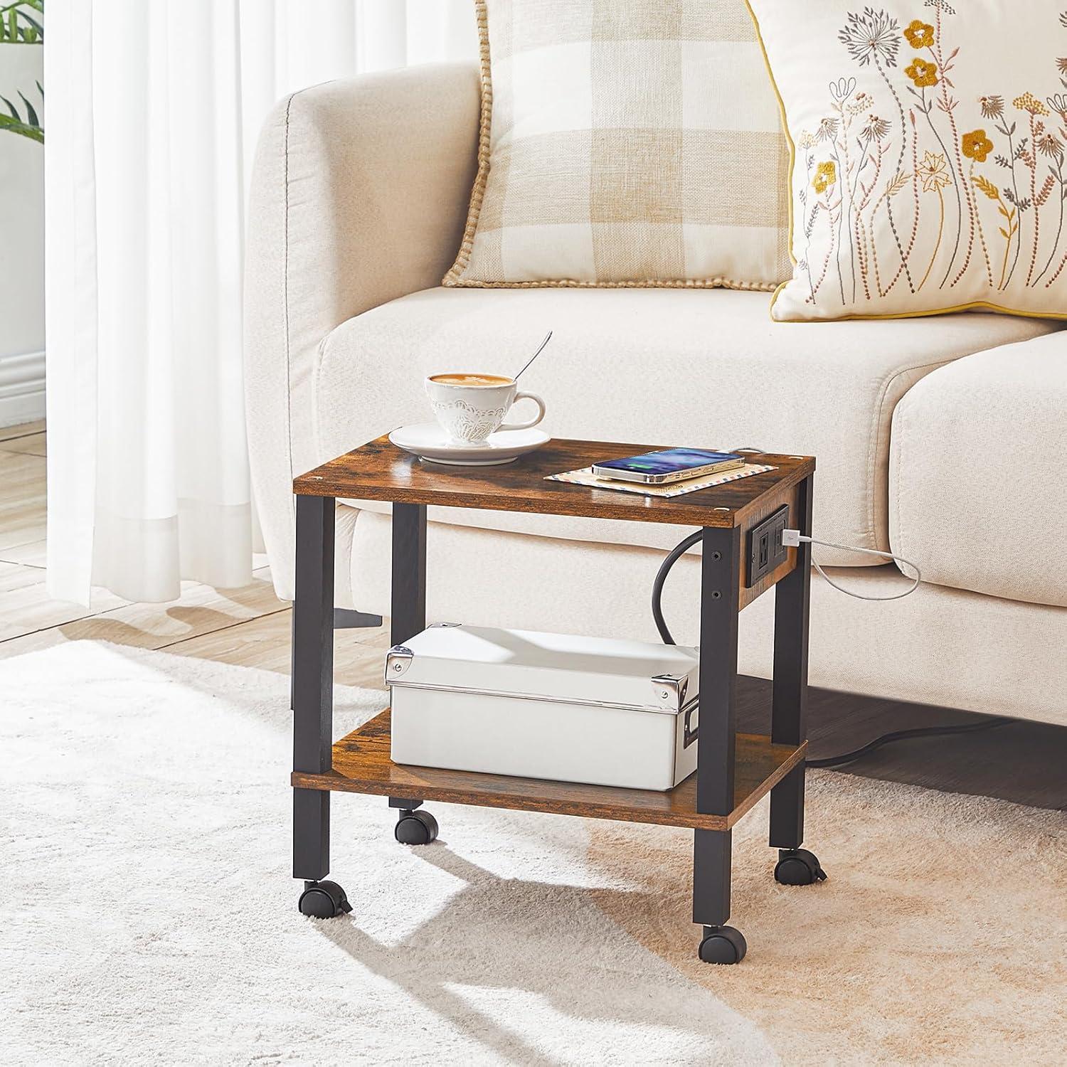 Soporte para Impresora HOOBRO con Estación de Carga 38.1x27.9cm