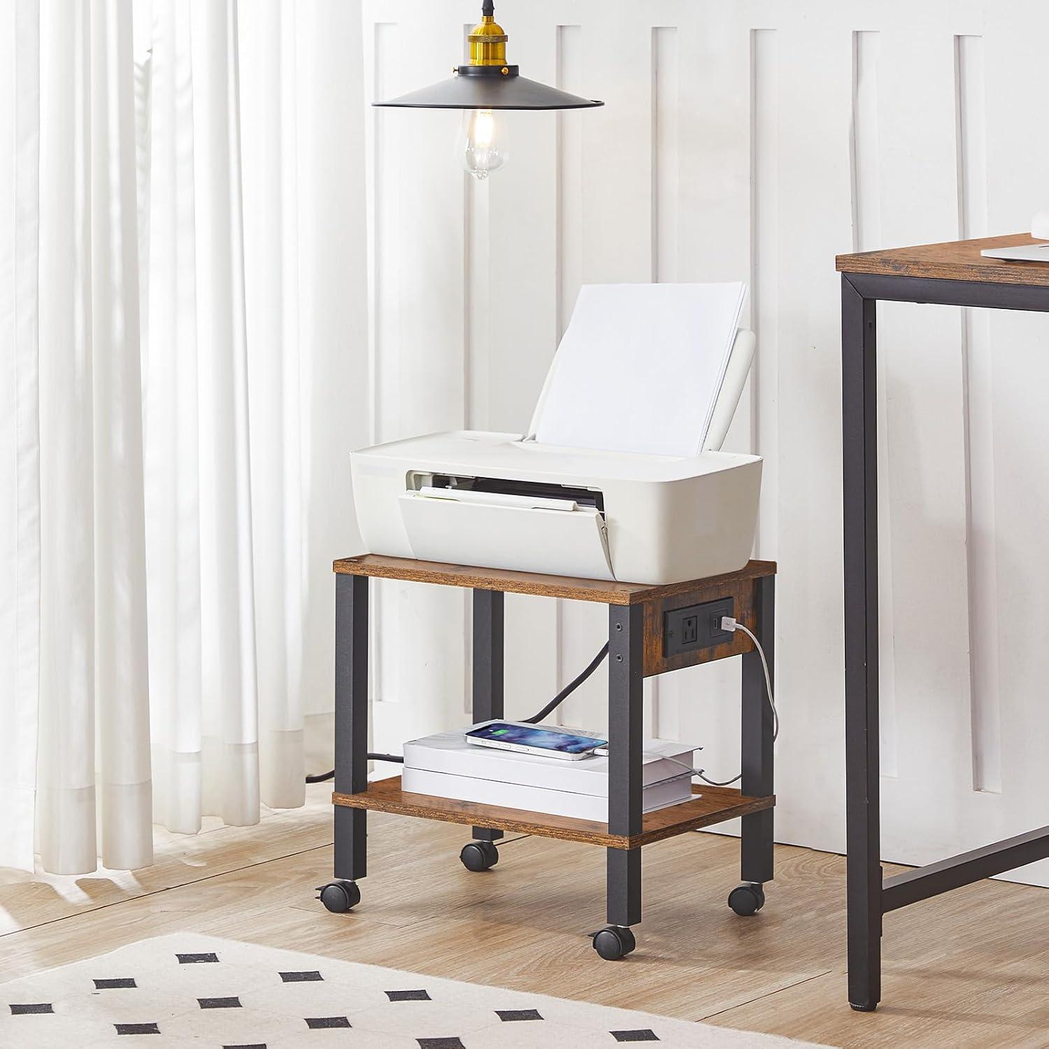 Soporte para Impresora HOOBRO con Estación de Carga 38.1x27.9cm