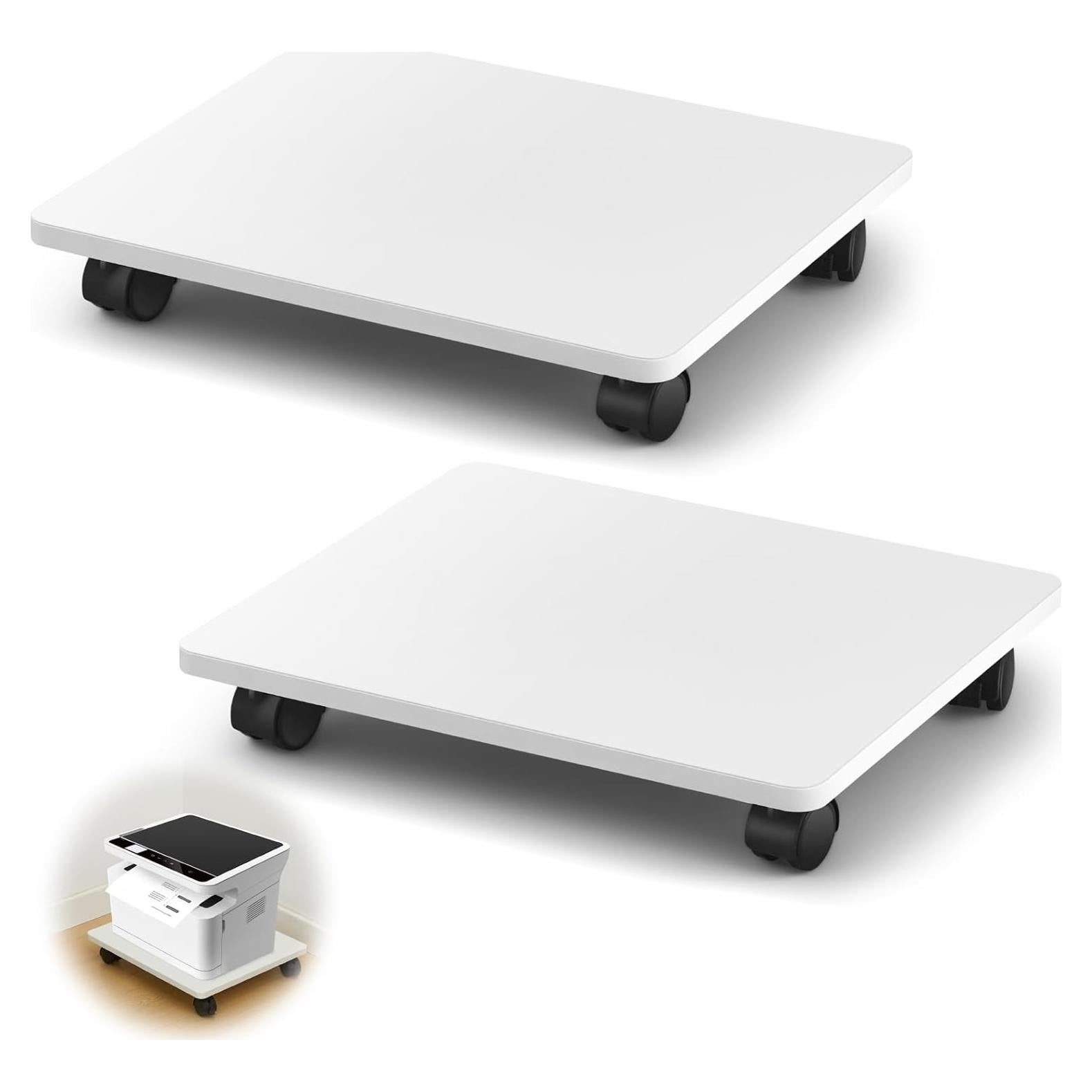 Soporte de Impresora Bajo Escritorio Beeveer 2 Pcs 35x30 cm