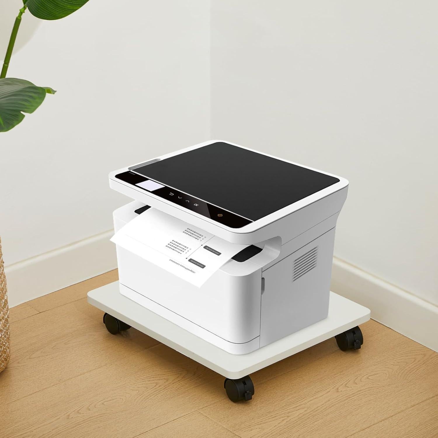 Soporte de Impresora Bajo Escritorio Beeveer 2 Pcs 35x30 cm