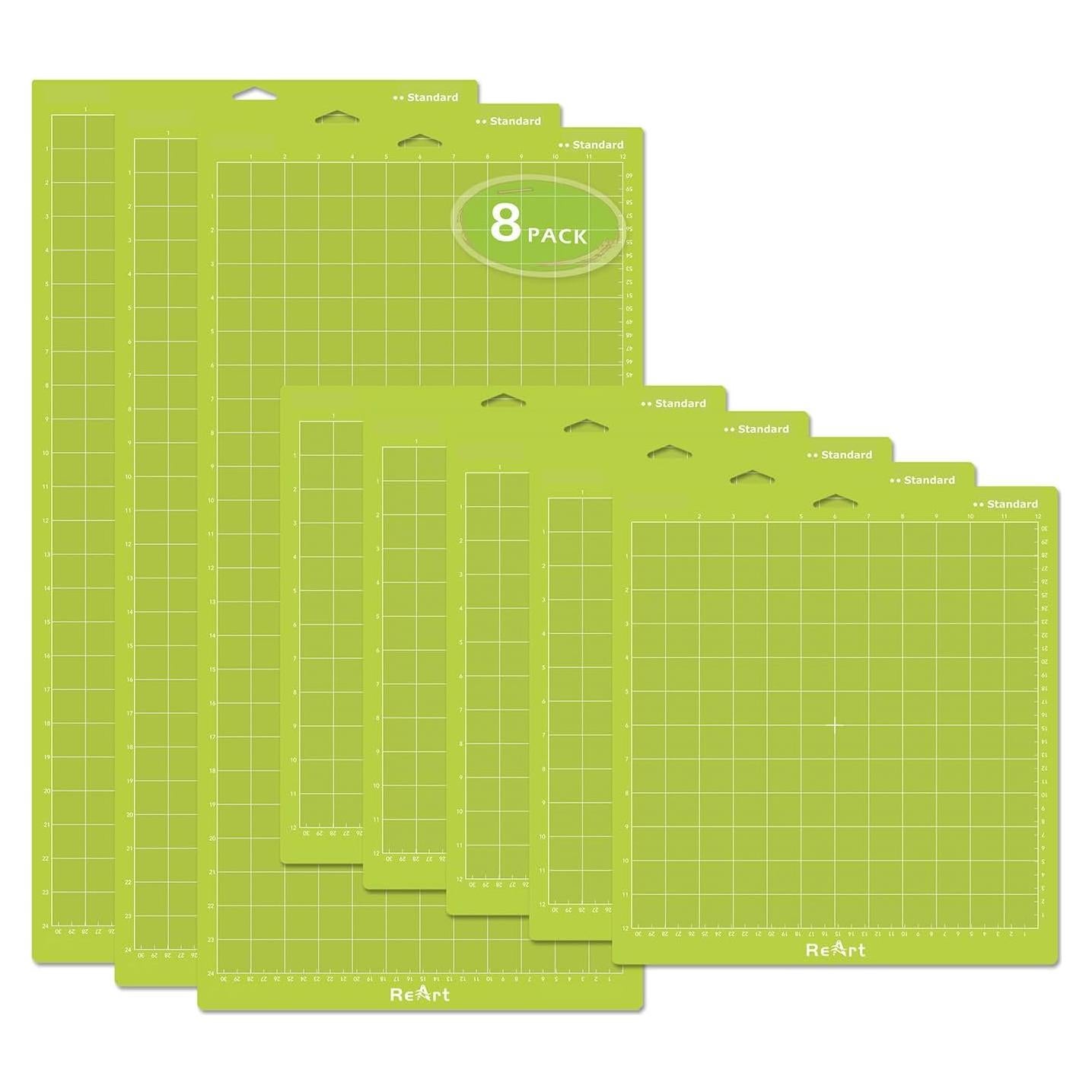 ReArt Mat de Corte Estándar 30.48x60.96 cm y 30.48x30.48 cm