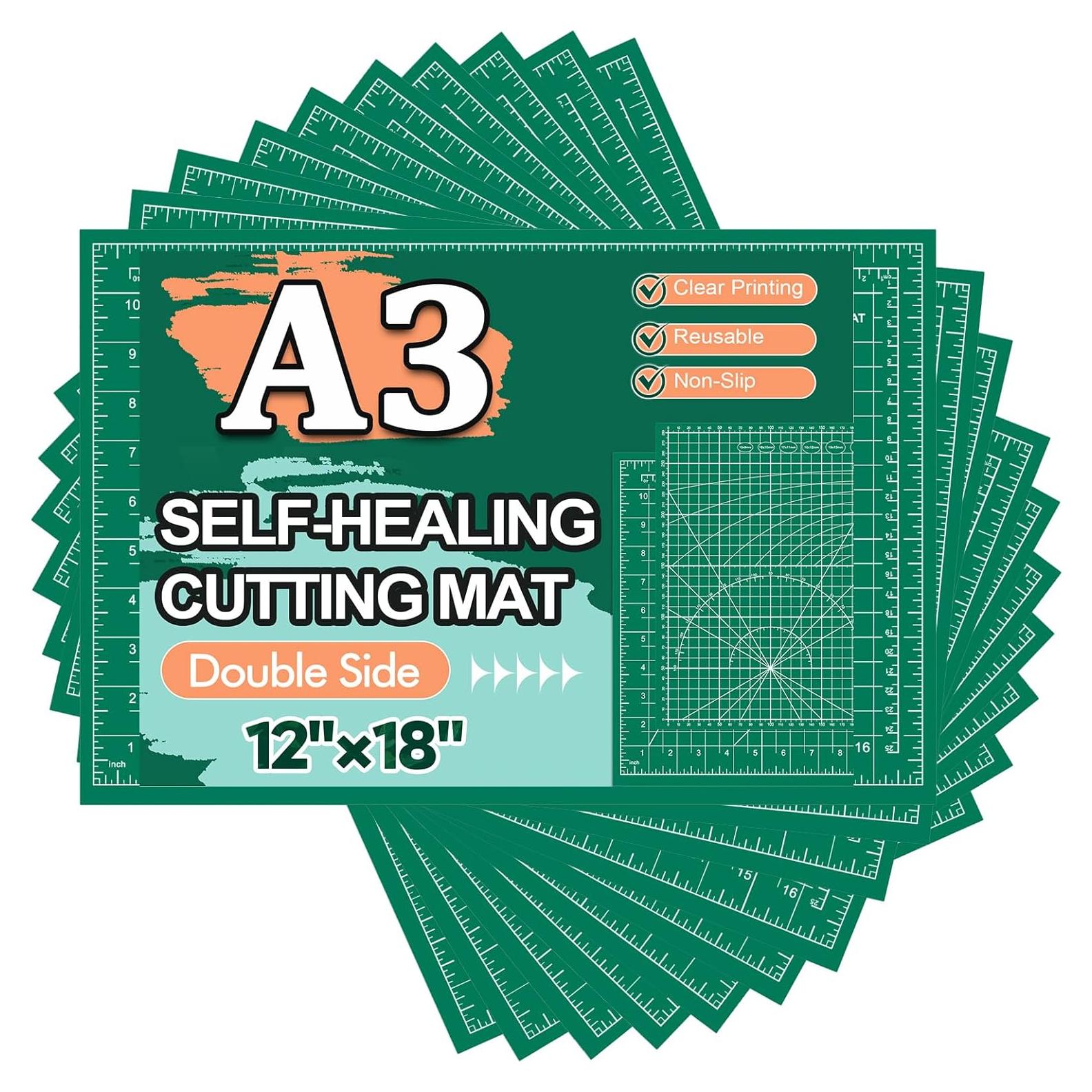 10 Almohadillas de Corte Autocurativa Gomedi A3 30.48x45.72cm