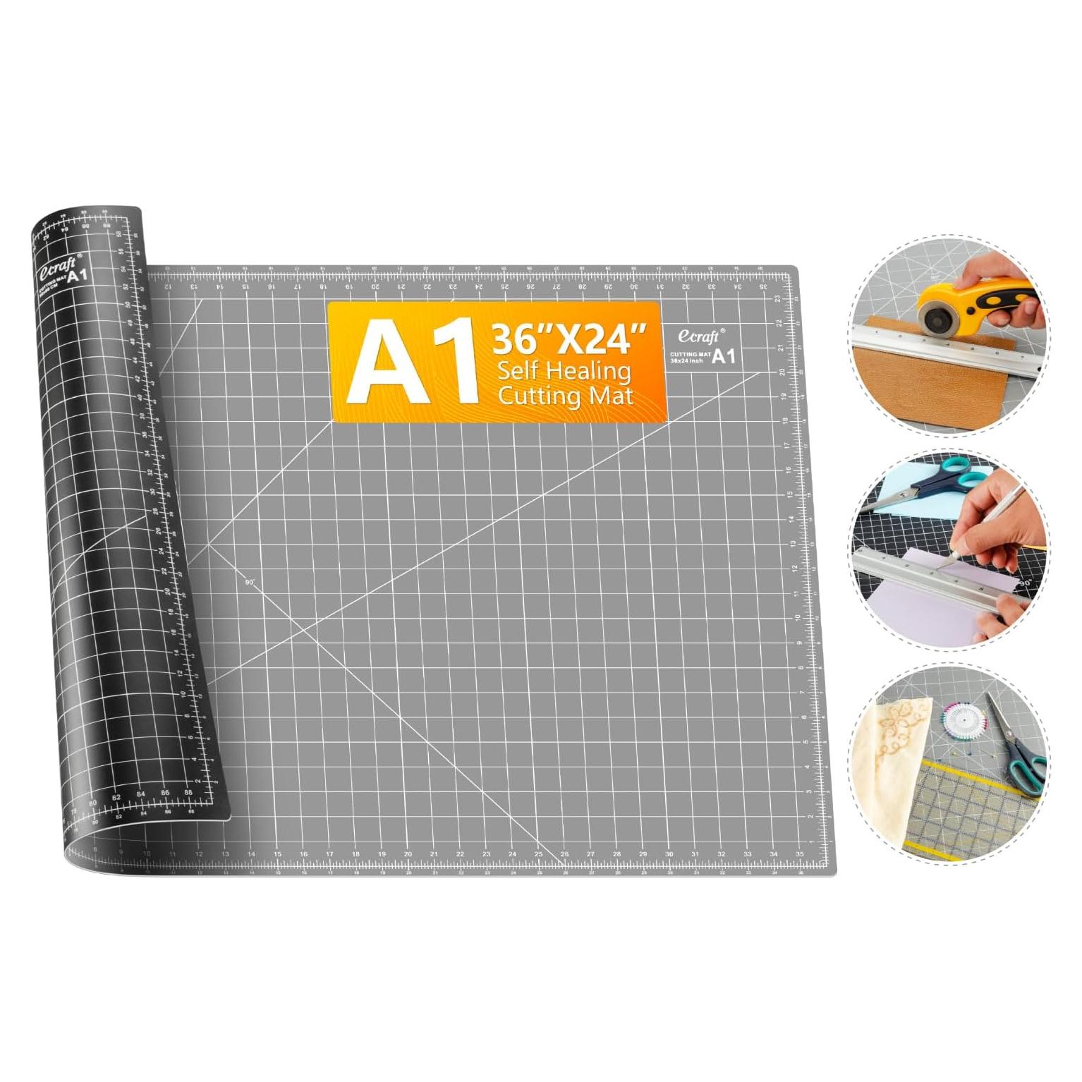 Alfombrilla de Corte Autocurativa Ecraft A1 61 x 91.5 cm Doble Cara