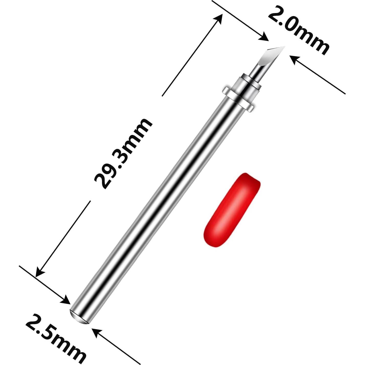 Juego de 5 Cuchillas Automáticas CADXBLD1 para Brother