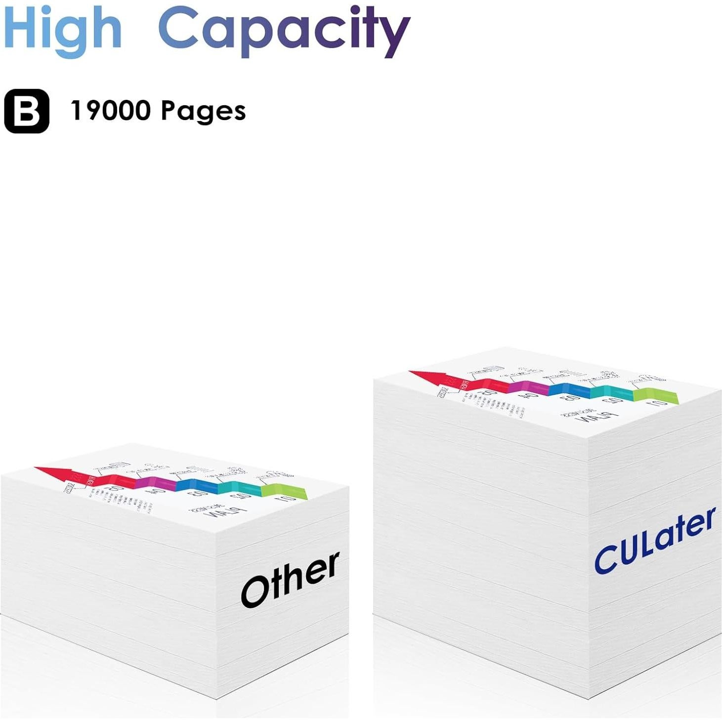 Cartucho de Tóner Negro CULater 113R00712 para Xerox Phaser 4510