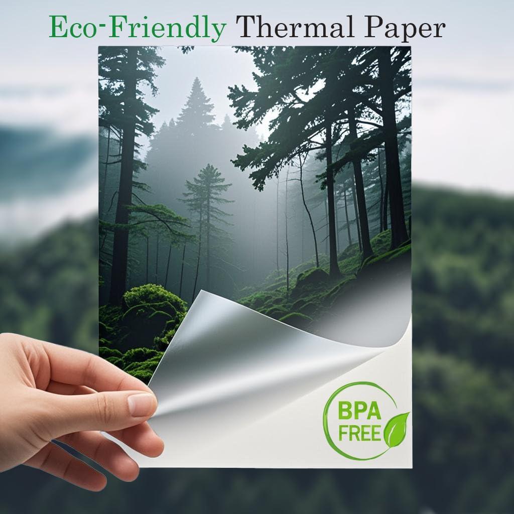 Papel Térmico Carta 100 Hojas GV Verdegen 8.5x11"