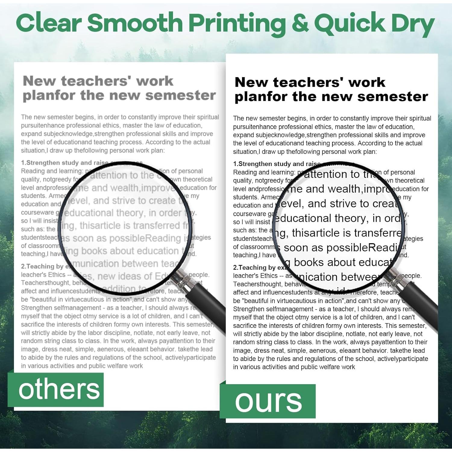 25 Rollos de Papel Térmico TUXIYA Tamaño Carta 650 Hojas