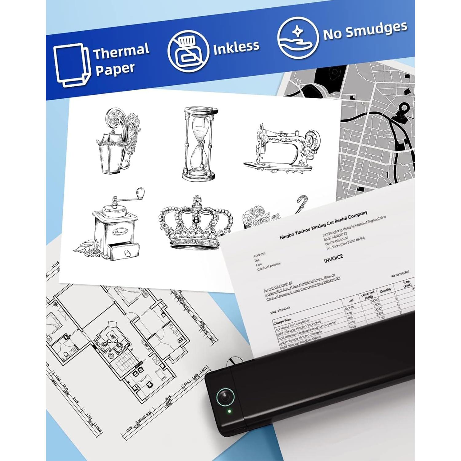 Papel Térmico ItriAce 200 Hojas Carta 21.6x27.9 cm