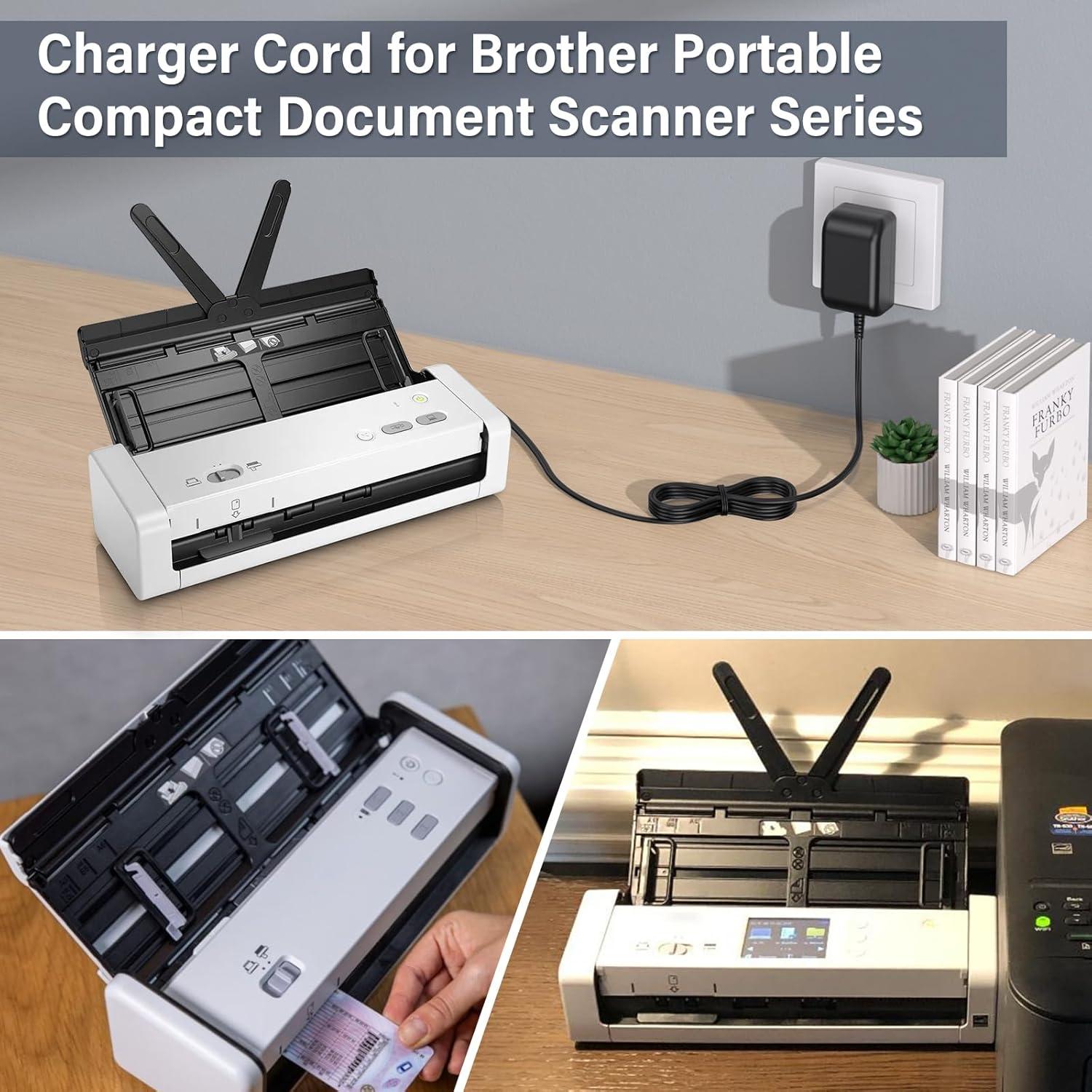 Cargador 5V 3A para escáner Brother ADS-1700W y más