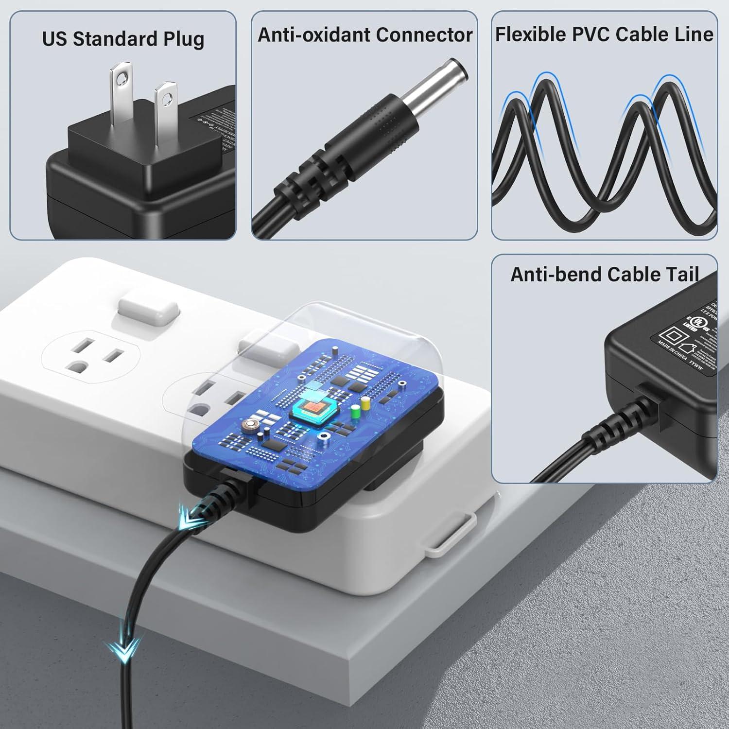Cargador 5V 3A para escáner Brother ADS-1700W y más