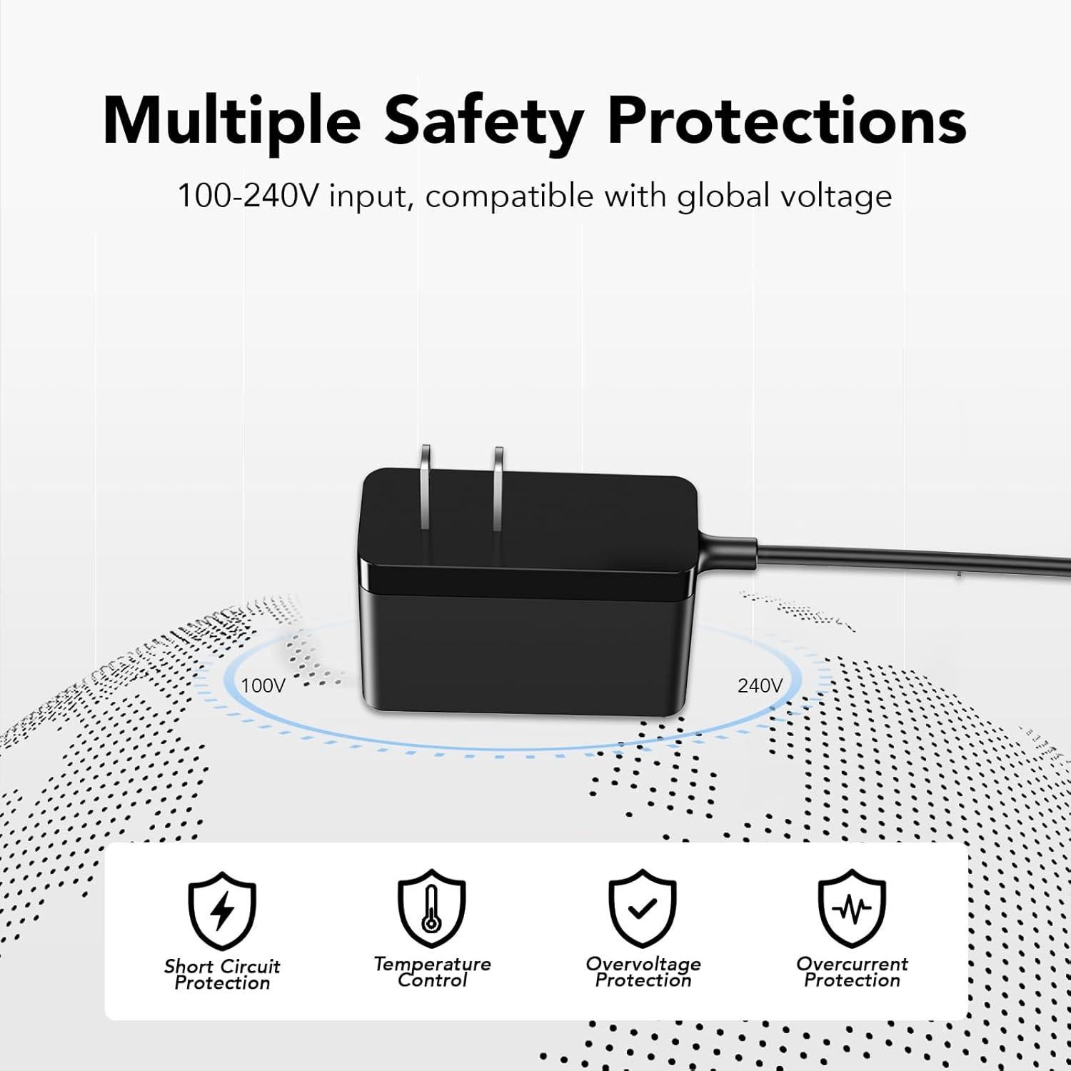 Cable de Alimentación 5V OatXtorpor para Escáner Brother ADS-1190