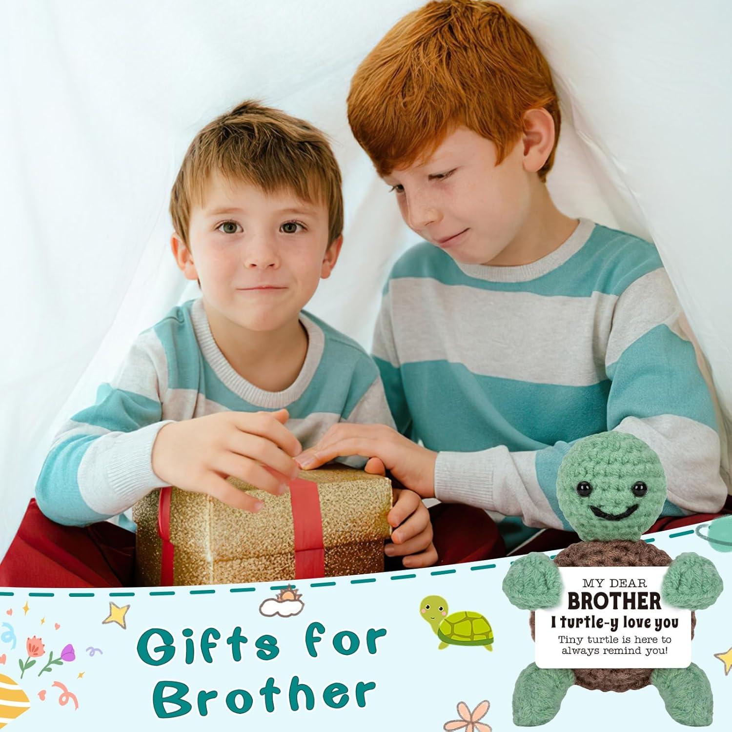 Tortuga de Crochet Hecha a Mano 4THFARMES para Hermano