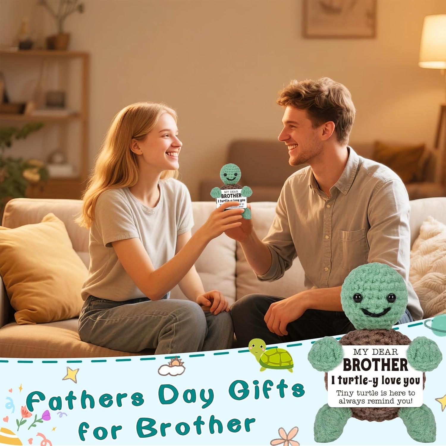 Tortuga de Crochet Hecha a Mano 4THFARMES para Hermano