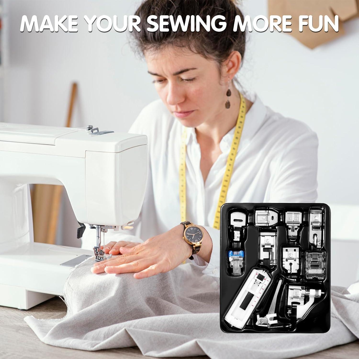 Juego de 11 Piezas de Patas de Prensatelas Cynailli