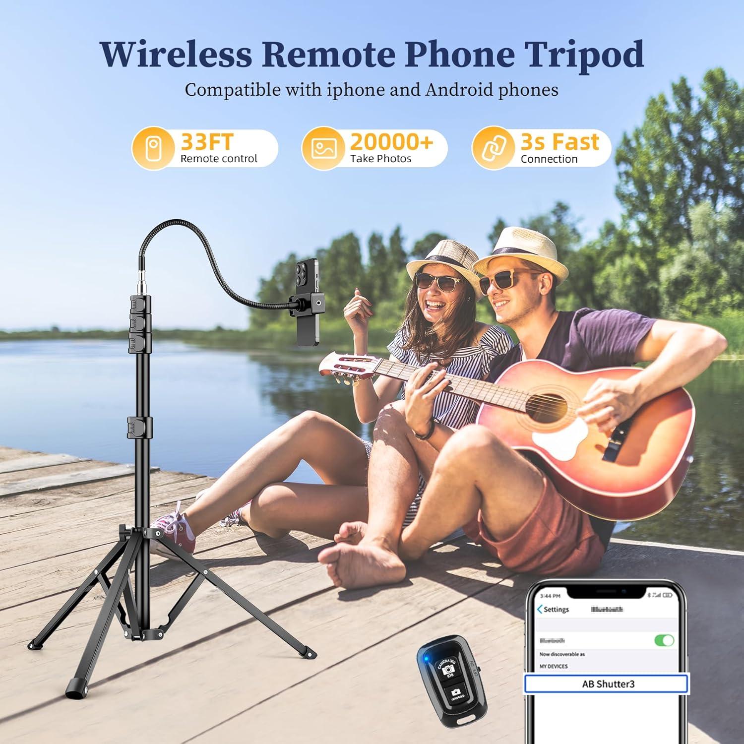 Trípode Flexible Victiv P70-35RG 223 cm con Control Remoto