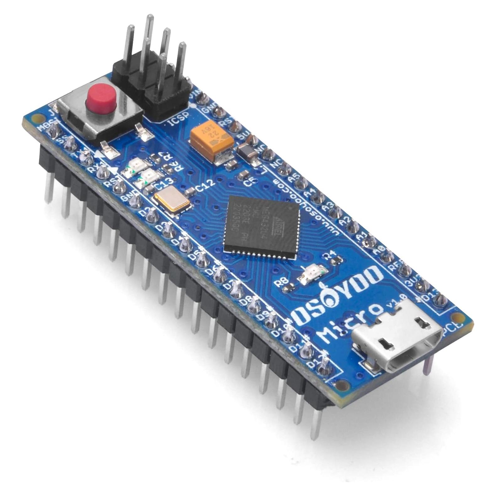Micro Board Gowoops ATmega32u4 Mini Controlador 5V