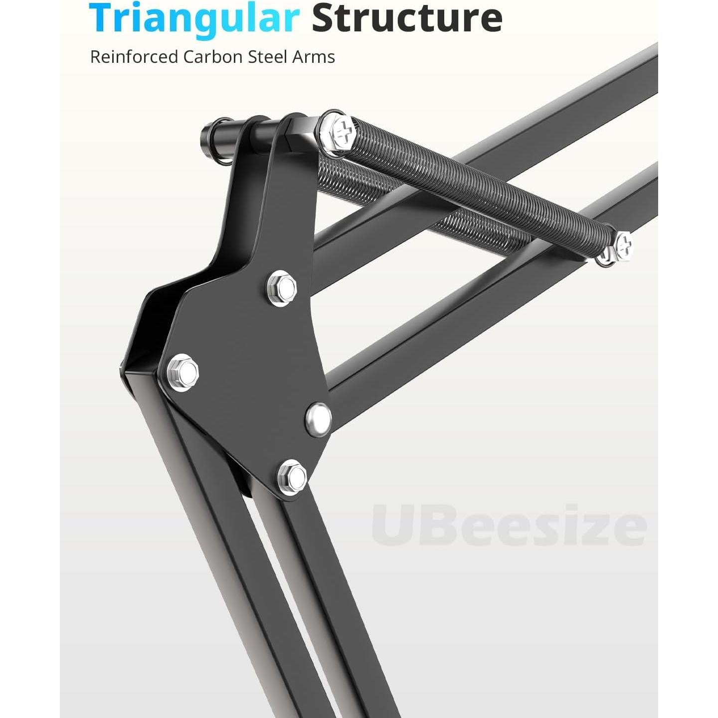 Soporte de Teléfono UBeesize UB-HKXB01BK Ajustable para Webcam