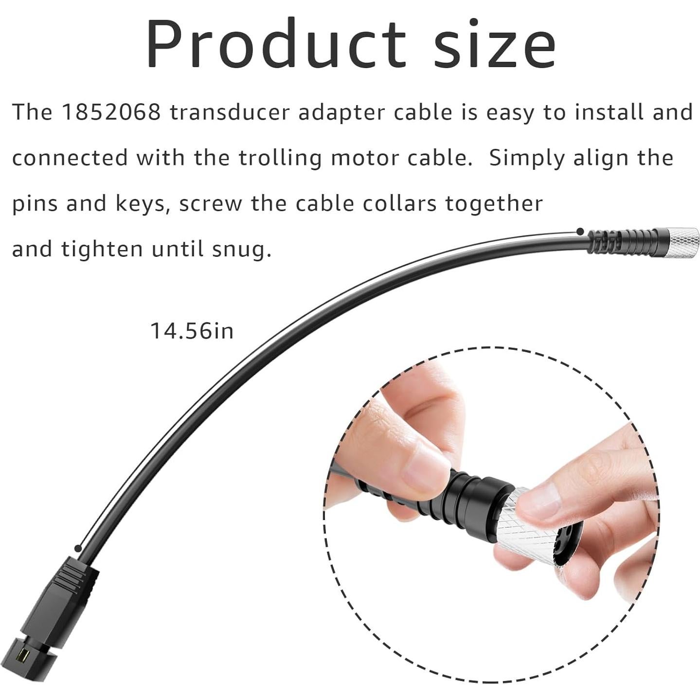 Cable Adaptador de Transductor 7 Pines MKR-US2-8 SigeIy