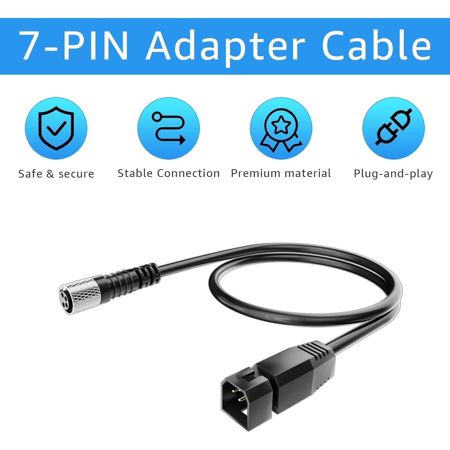 Cable Adaptador de Transductor 7 Pines MKR-US2-8 SigeIy