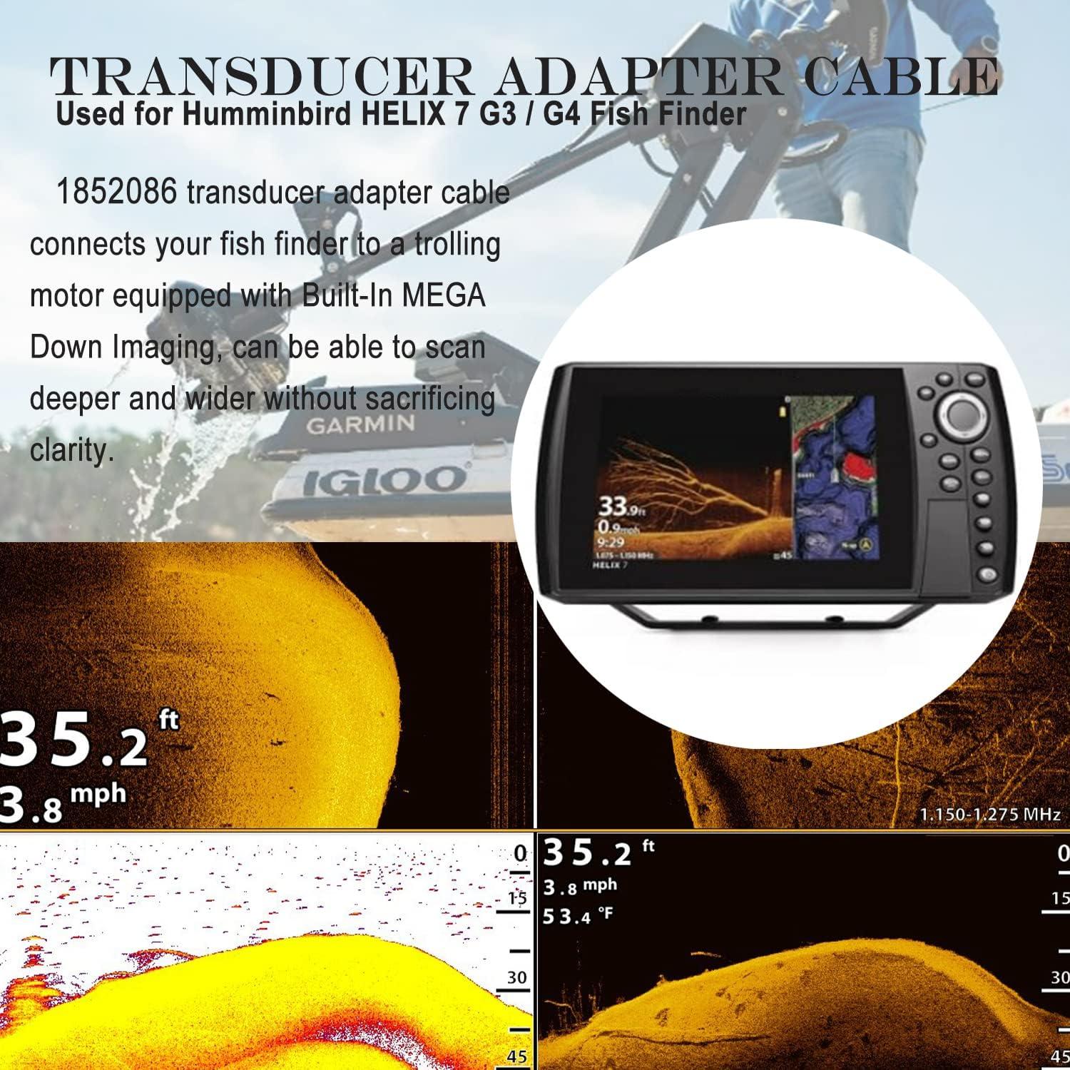 Cable Adaptador Ussuray 1852086 para Humminbird HELIX 7 G3/G4