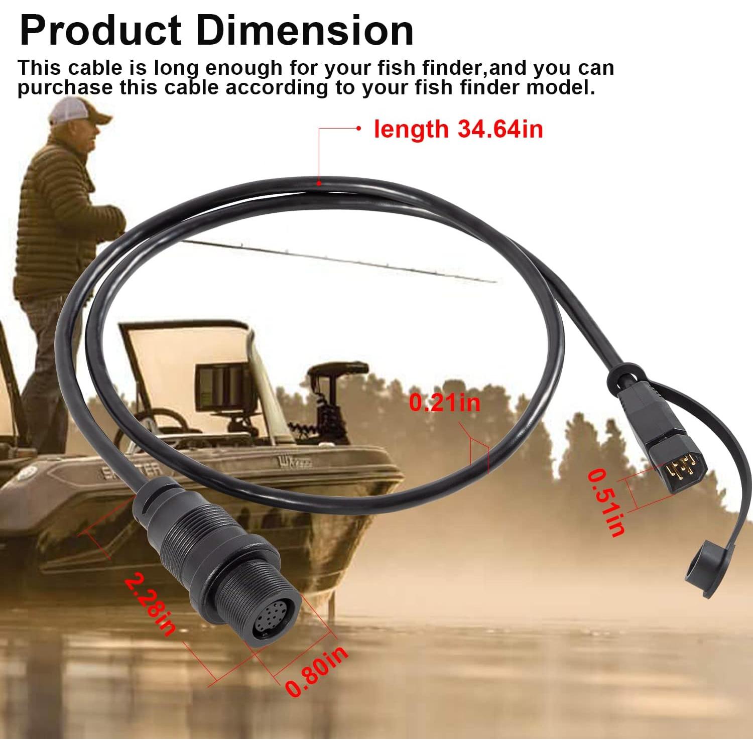 Cable Adaptador Ussuray 1852086 para Humminbird HELIX 7 G3/G4