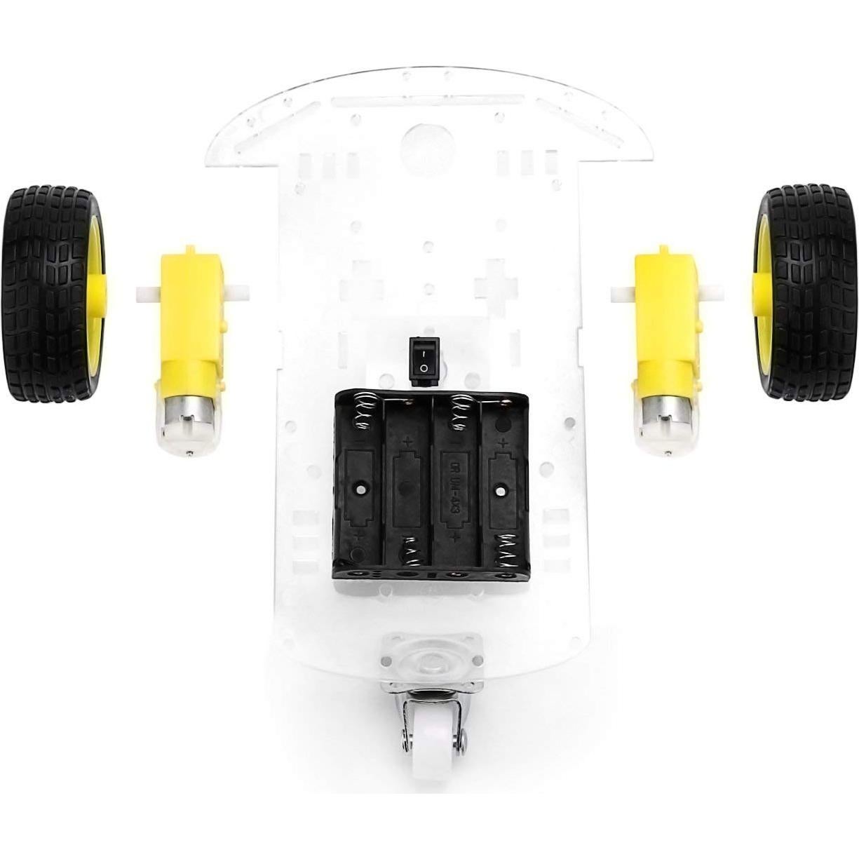 Kit Chasis Coche Robot Emo Smart con Motores y Codificador