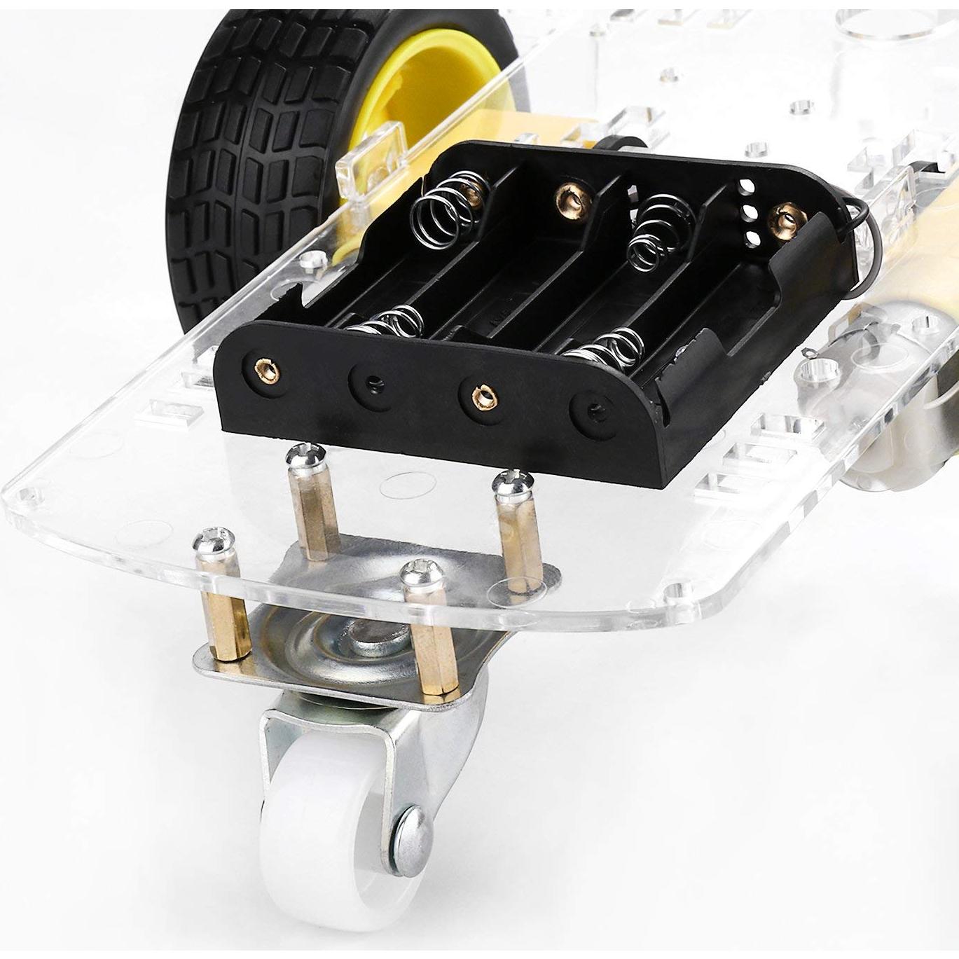 Kit Chasis Coche Robot Emo Smart con Motores y Codificador