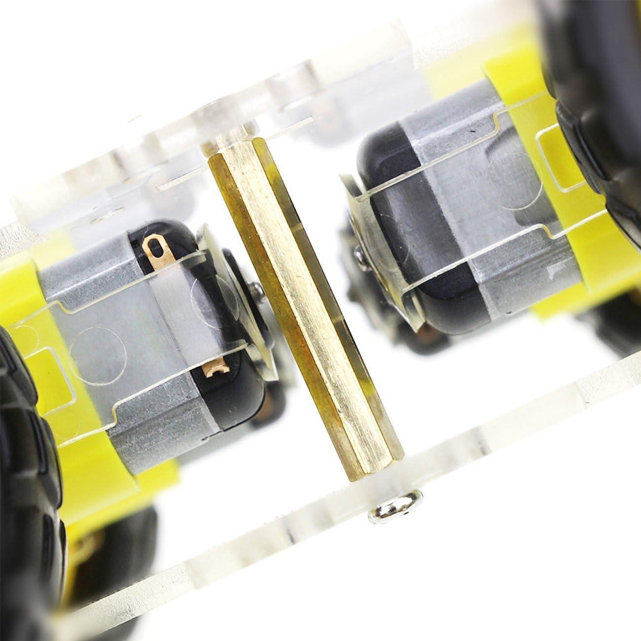 Kit Chasis Coche Robot Inteligente DIY The Perseids 27x16.8cm