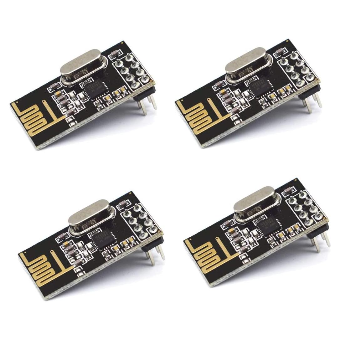 Módulo Transceptor Inalámbrico HiLetgo NRF24L01+ 4pcs 2.4GHz