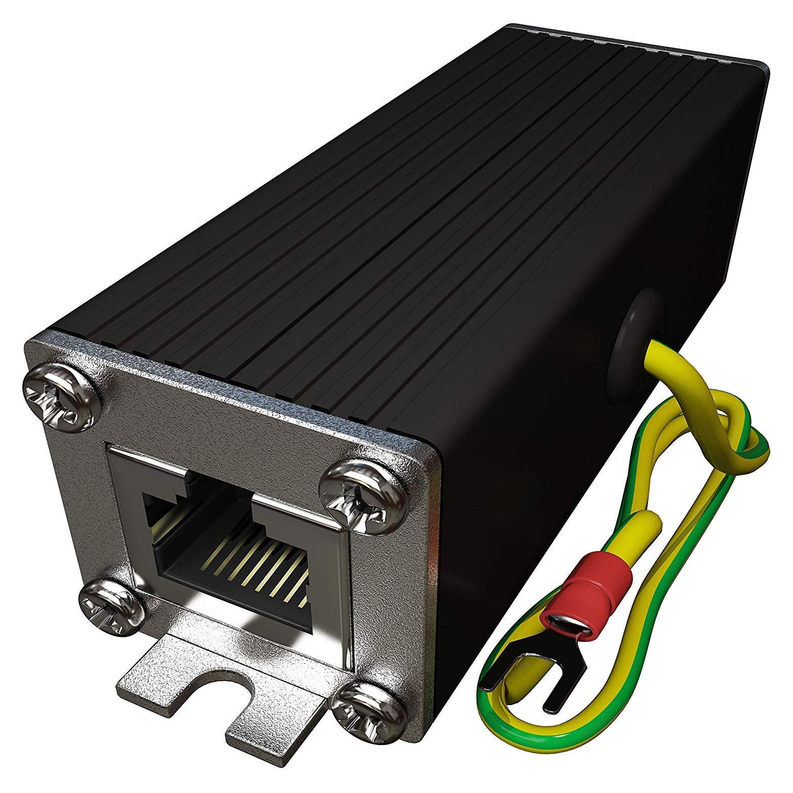 Protector de Sobretensión Ethernet Tupavco TP302 1000 Mbps PoE++