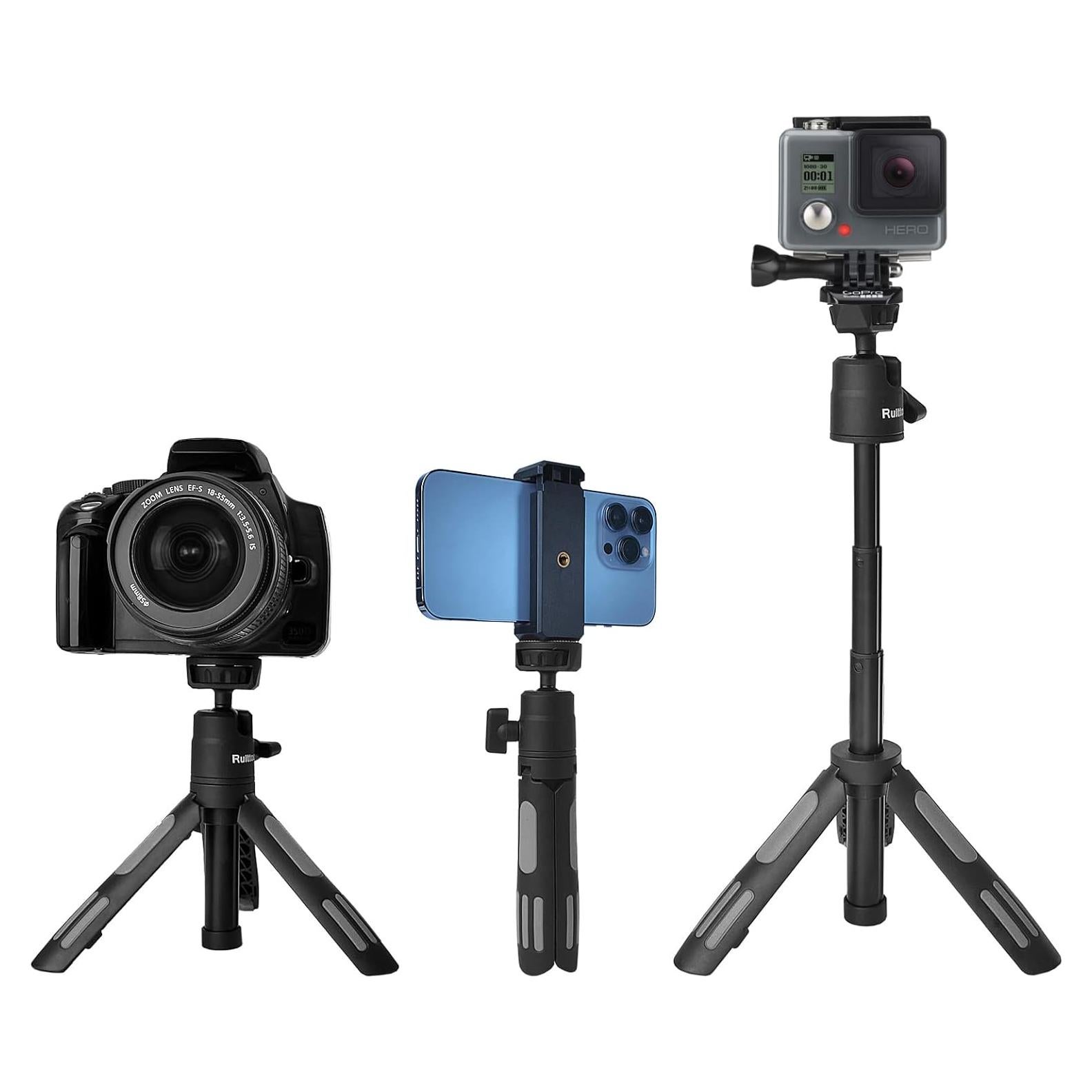 Trípode Mini Selfie Stick Ruittos 29.21 cm Ajustable