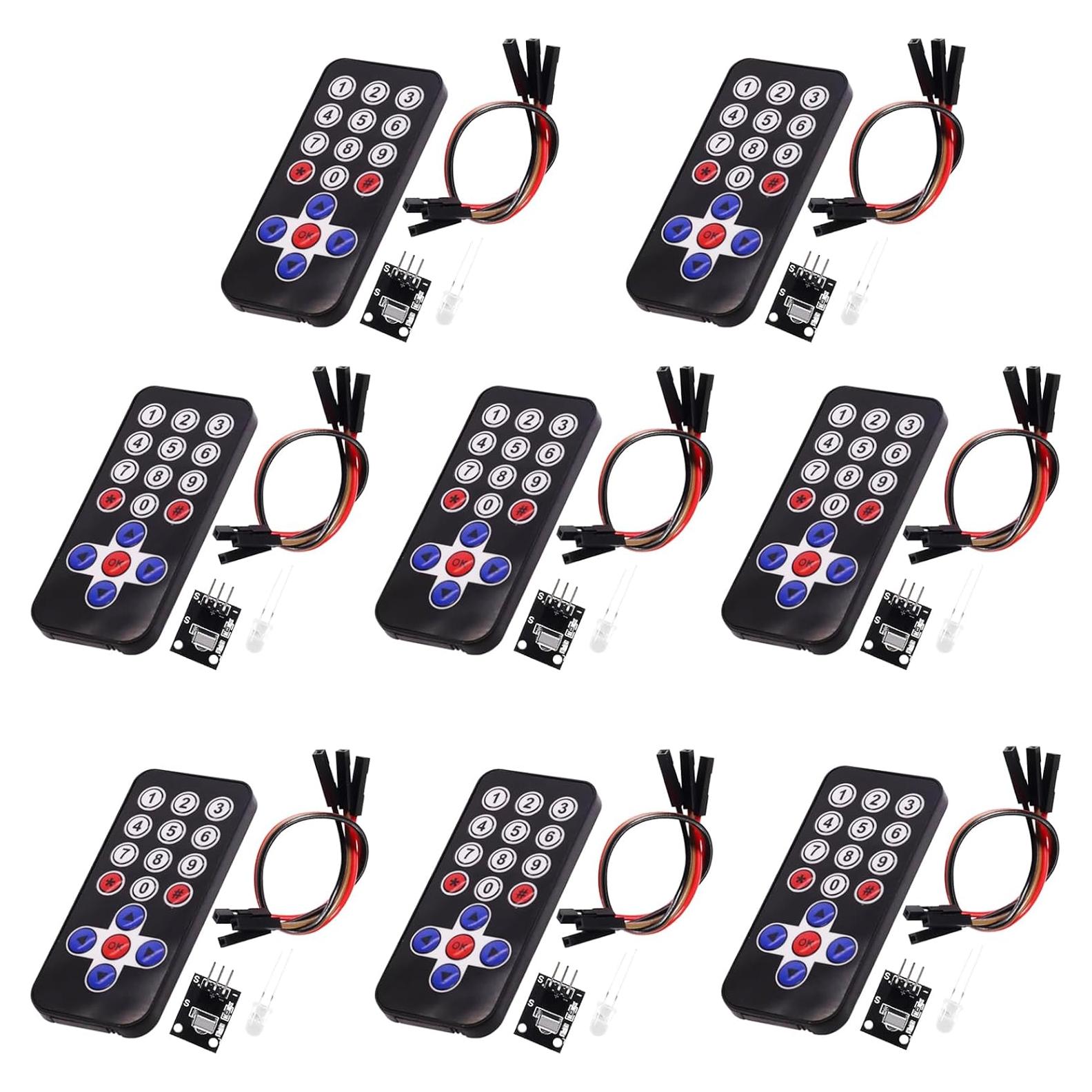 Kit Control Remoto Infrarrojo HX1838 JUZITAO 8 Piezas