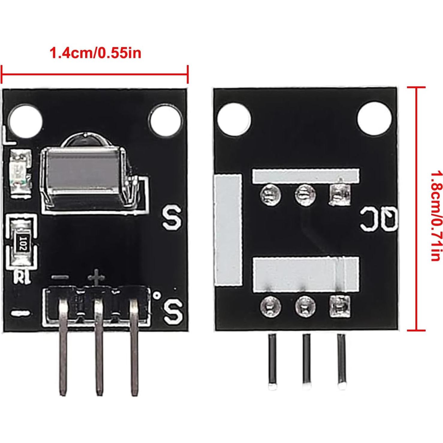 Kit Control Remoto Infrarrojo HX1838 JUZITAO 8 Piezas