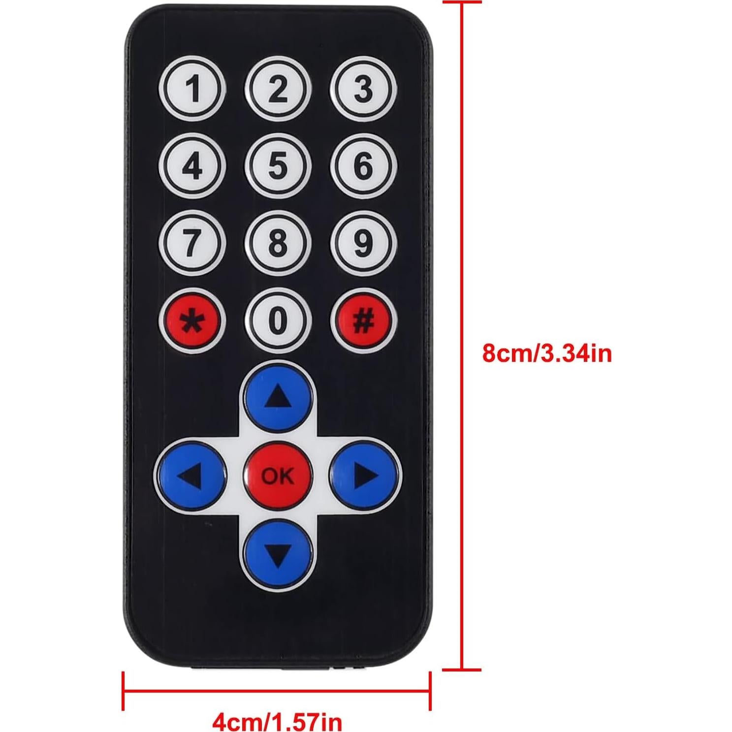Kit Control Remoto Infrarrojo HX1838 JUZITAO 8 Piezas